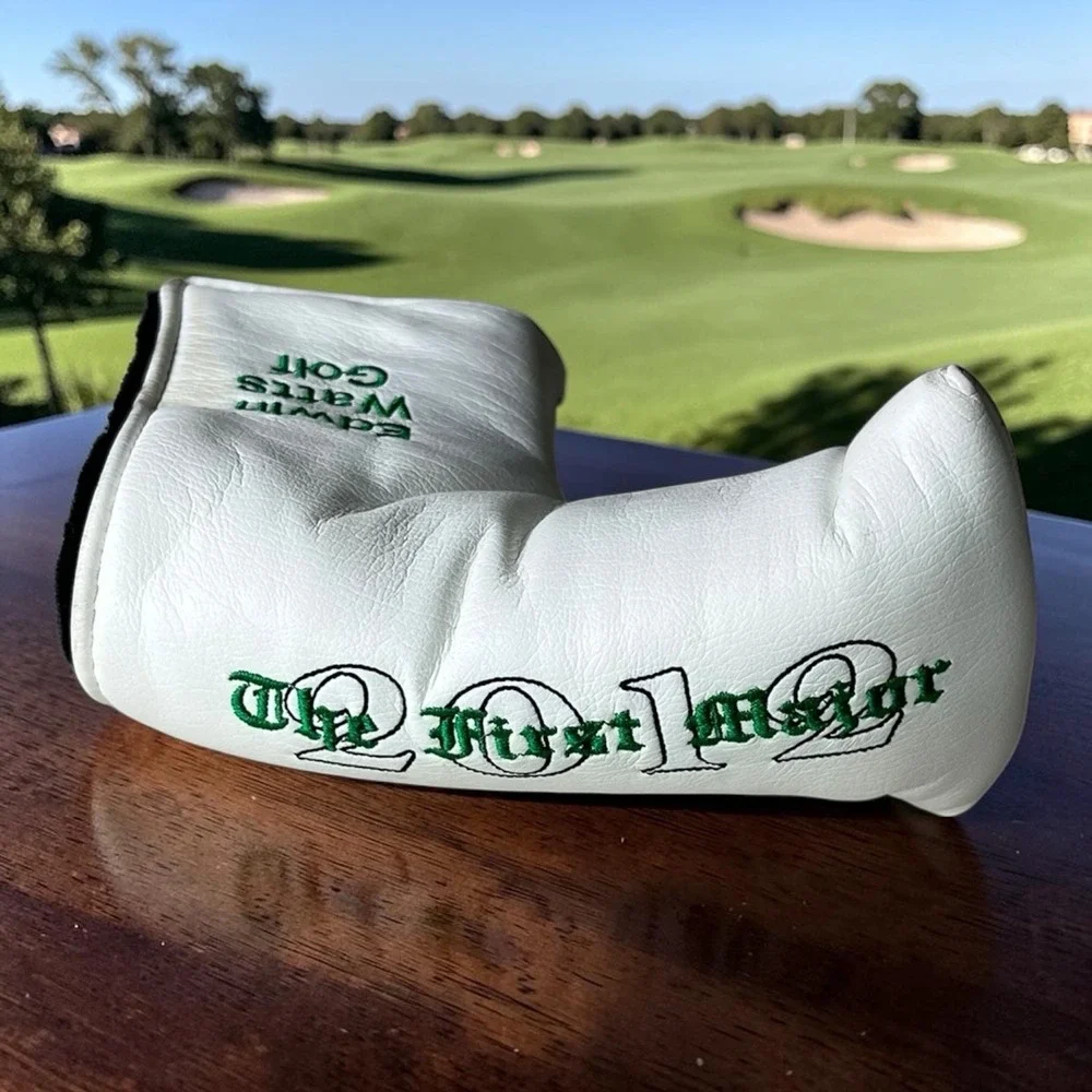 AM&E AME Edwin Watts Golf First Major 2012 Blade Putter Headcover Cover Club